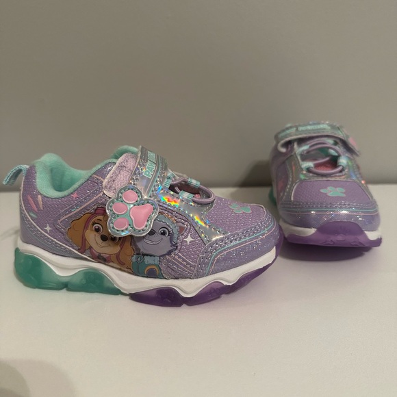 Other - Kids Paw Patrol Light-Up Purple Sneakers